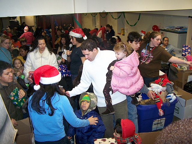 Rocco Basile at the Toy Drive Rocco Basile at the Toy Drive